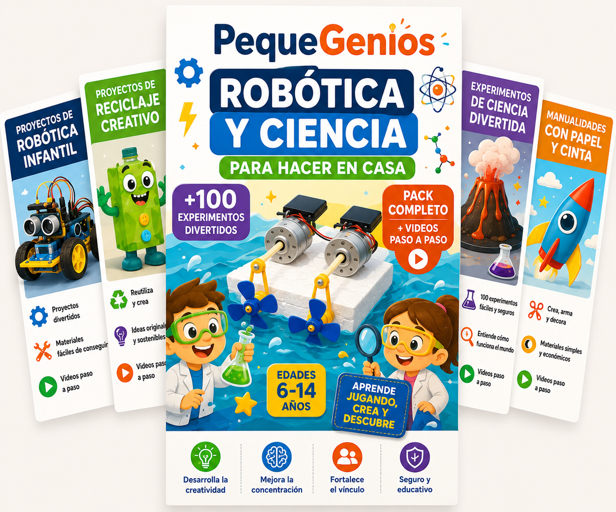 Robótica y Ciencia con PequeGenios™